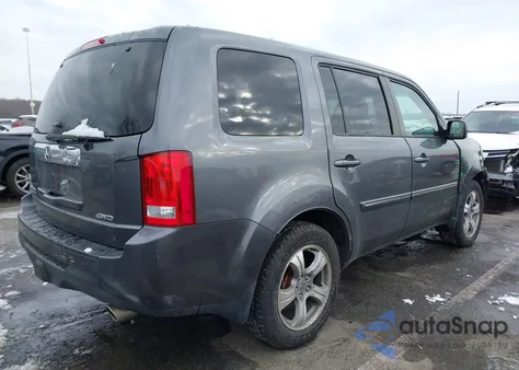 2015 Honda Pilot Ex-L from USA, damaged, VIN 5FNYF4H57FB013962